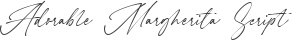 Adorable Margherita Script