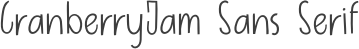 CranberryJam Sans Serif