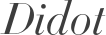 Didot