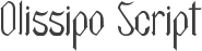 Olissipo Script