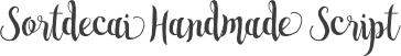 Sortdecai Handmade Script