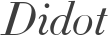 Didot