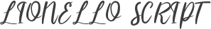 LIONELLO SCRIPT