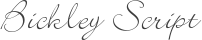 Bickley Script