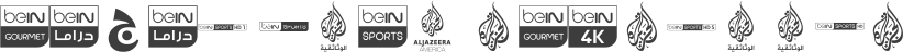 logos bein aljazeera