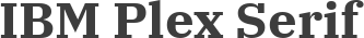 IBM Plex Serif