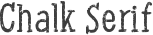 Chalk Serif