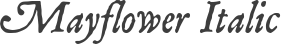 Mayflower Italic