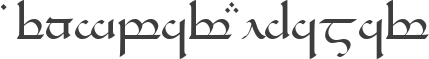 Tengwar Eldamar