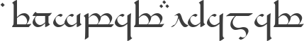 Tengwar Eldamar