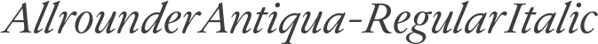 AllrounderAntiqua-RegularItalic