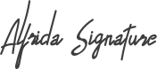 Alfrida Signature