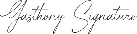 Gasthony Signature