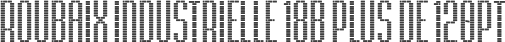 Roubaix Industrielle 18B plus de 120pt