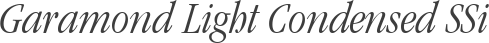 Garamond Light Condensed SSi