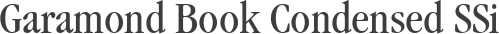 Garamond Book Condensed SSi