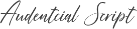 Audentcial Script