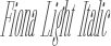 Fiona Light Italic