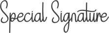 Special Signature