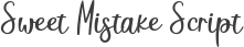 Sweet Mistake Script