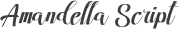 Amandella Script