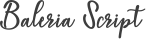 Baleria Script