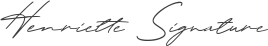 Henriette Signature