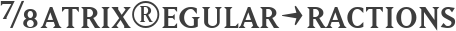 MatrixRegularFractions