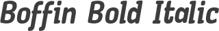 Boffin Bold Italic