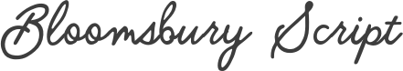 Bloomsbury Script