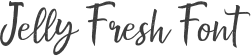 Jelly Fresh Font