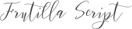 Frutilla Script