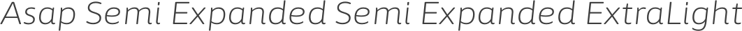 Asap Semi Expanded Semi Expanded ExtraLight
