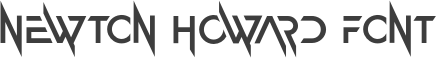 Newton Howard Font