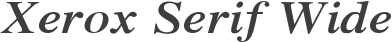 Xerox Serif Wide