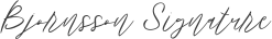 Bjornsson Signature