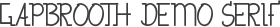 Gapbrooth Demo Serif