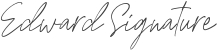 Edward Signature