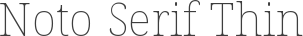 Noto Serif Thin