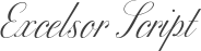 Excelsor Script