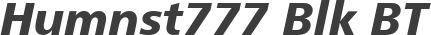 Humnst777 Blk BT