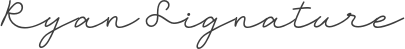 Ryan Signature