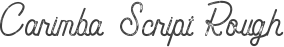 Carimba Script Rough