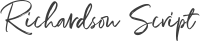 Richardson Script