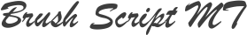 Brush Script MT