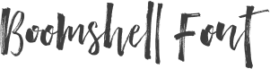 Boomshell Font