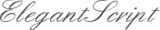 ElegantScript