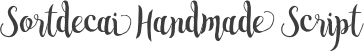 Sortdecai Handmade Script