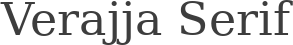 Verajja Serif