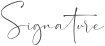 Signature